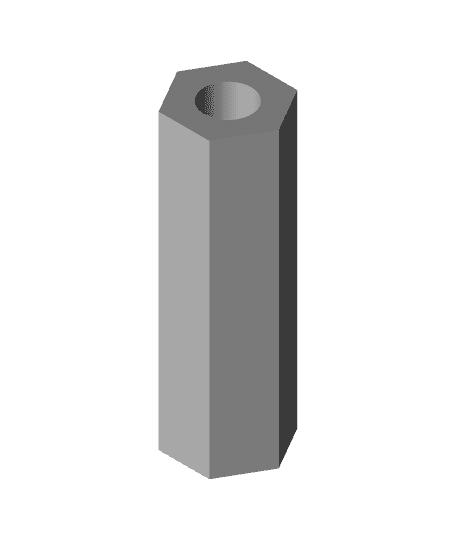 M3 hexagonal Spacer 20 mm length.stl 3d model