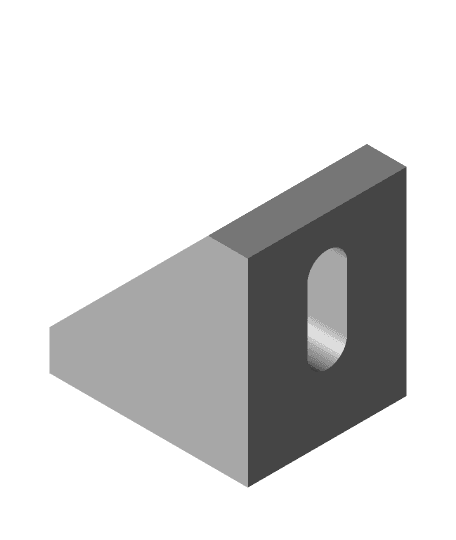 20x20 aluminium section connector.stl 3d model