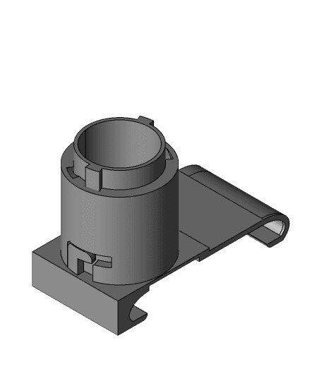 Microscope camera 3d model