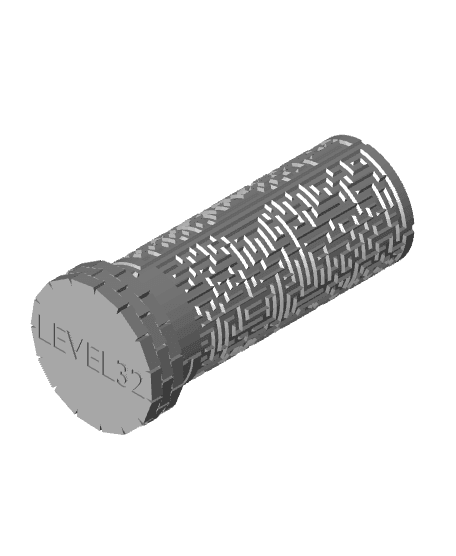 TowerMaze Level 32 - ultimate cylinder maze 3d model