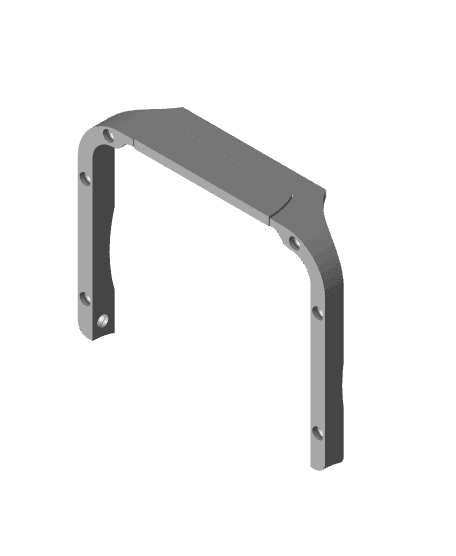 Gearfinity Handle Plate Bracket 3d model