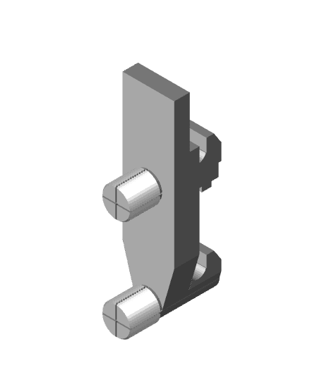 Ikea door mount 3d model