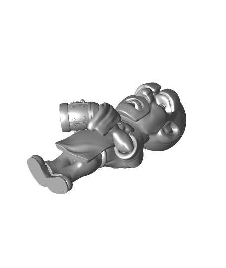 Barkeep Free 28mm STL 3d model