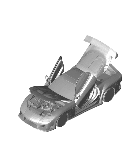 Mazda RX-7 FD 3d model