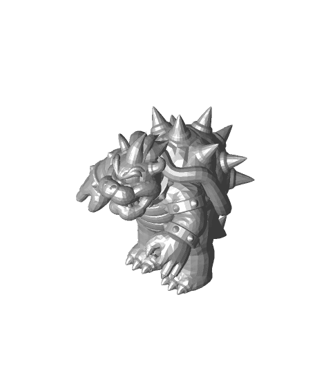 Bowser_Circle_Game.stl 3d model