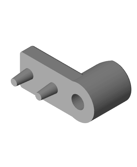 ToolGrid 1/4" Ratchet Holder 3d model