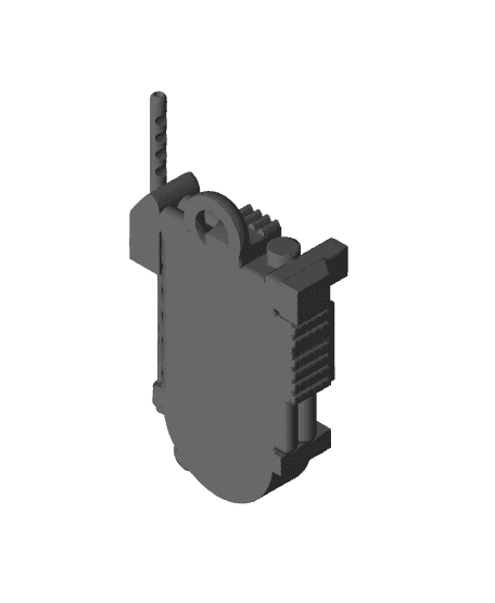 Proton Pack Christmas Tree Ornament 3d model