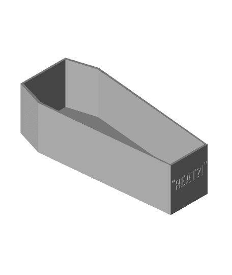 Pet Coffin 3d model