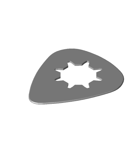 gear pick.stl 3d model