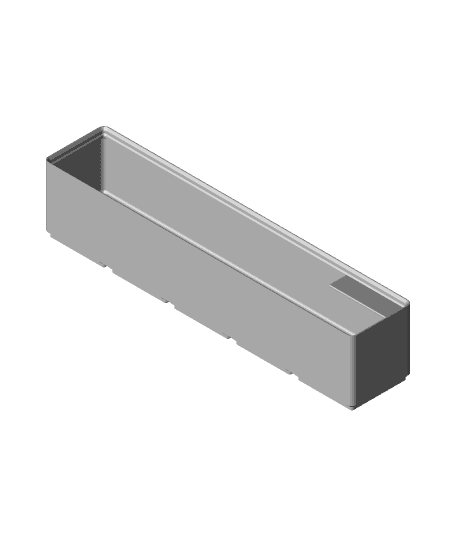 Divider Box 5x1x6 1 Compartment.stl 3d model