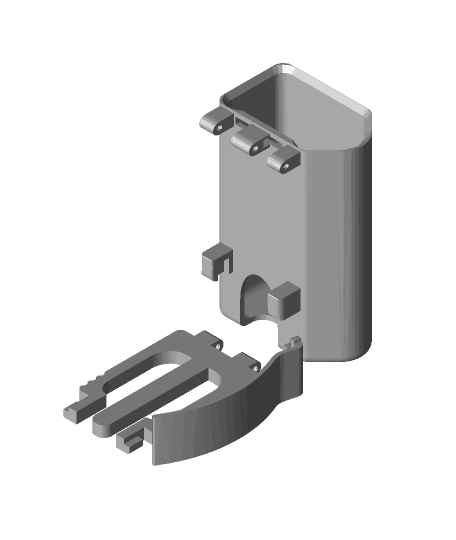 Magazin Holder Universal V2 ClipFix 3d model