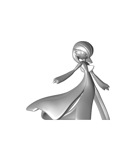 Gardevoir - Pokemon - Fan Art 3d model