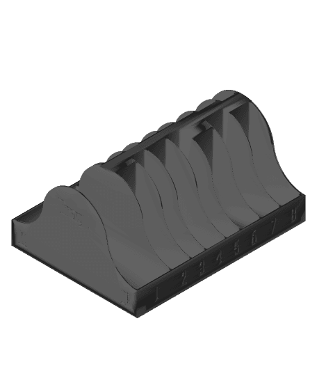 Frosthaven Monster Organizer 3d model