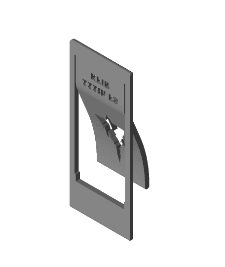 Kfir_door_Stop 3d model