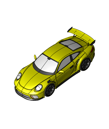 Porsche 911 GT3 3d model