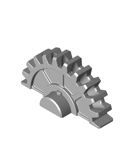 Gear Pen Holder  3d model