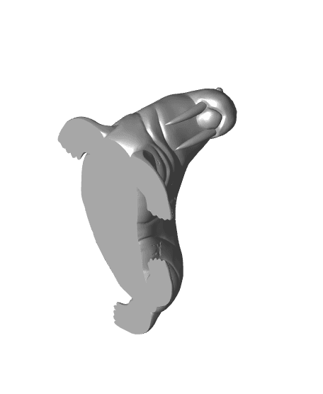 Figurine of Wondrous Power – Soapstone Walrus 3d model