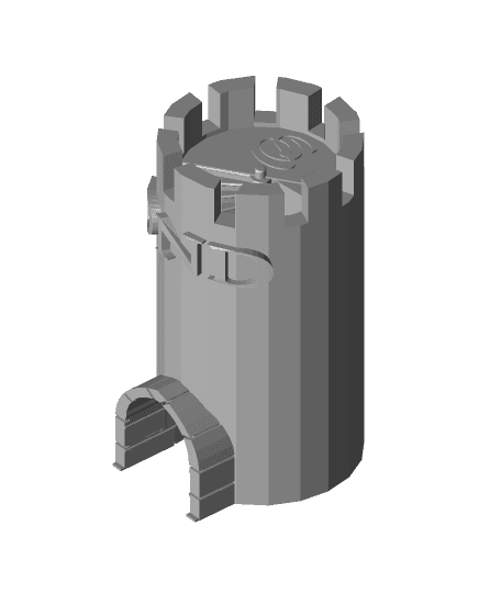 dice tower .stl 3d model