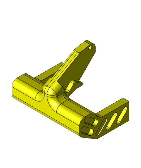 Nerf Wildcard 2 Magazine Adaptor Release lever - ambidextrous + thicker  3d model