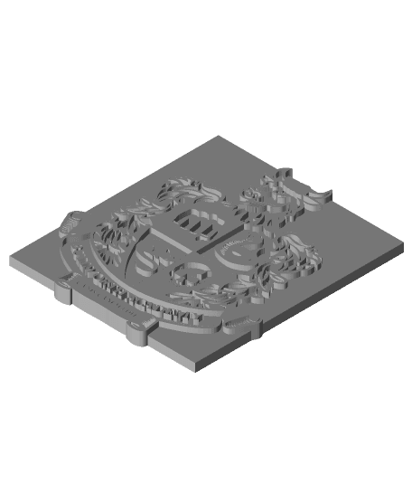 Bullworth crest 3d model