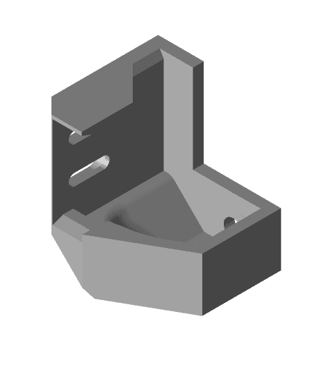 X & Y limit switch Housing WorkBee CNC 3d model