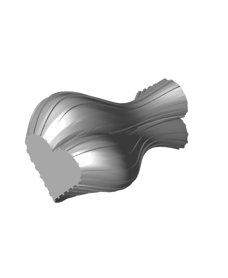 Herzvase - Liebesvase 3d model