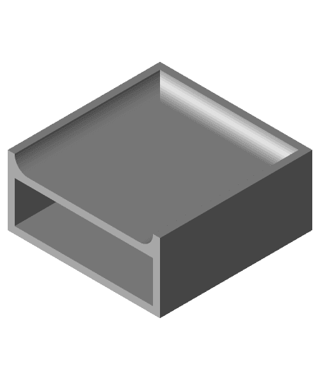 3D Parts Tray Storage Box Drawer 3d model