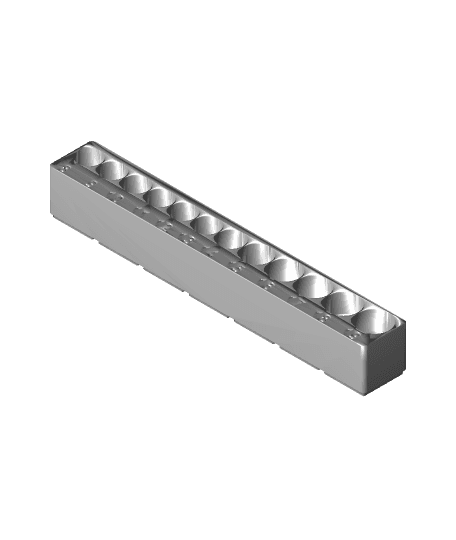 Metric Short sockets (1x7x5).3mf 3d model