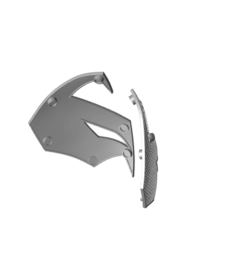 Miles Prowler Helmet 3D Print File STL 3d model