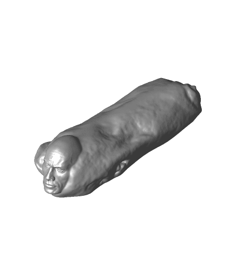 Rockrrito (The Rock + Taco Bell Burrito) 3d model