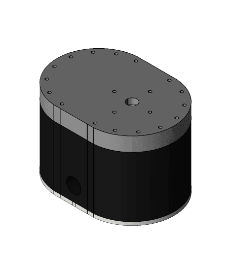 Bi-Wing Lobe Pump 3d model