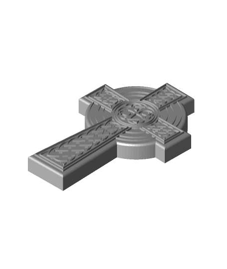 Celtic Cross Box 3d model