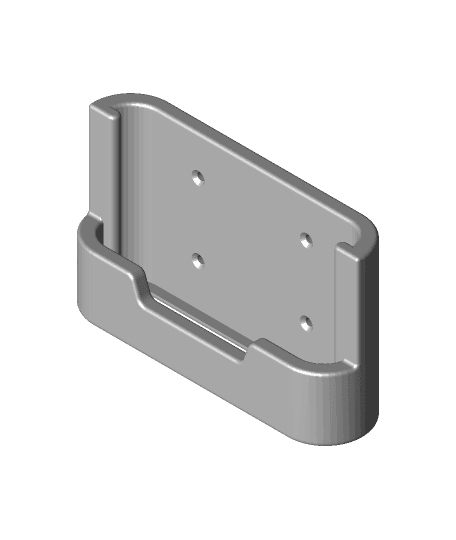 Babboe Bakfiets Battery Mount - With STEP File 3d model