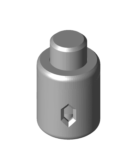 Super Clicky Fidget Button 3d model