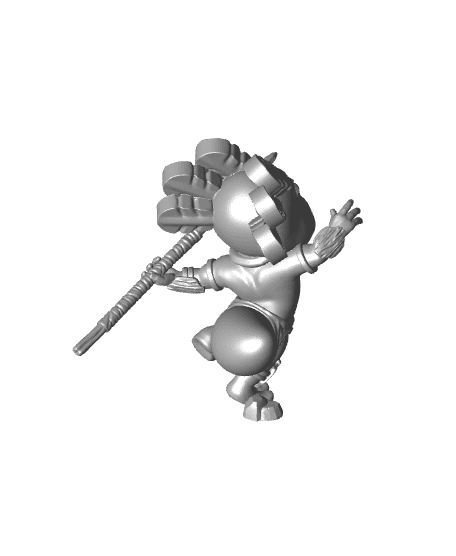 Axolyte Spear Fighter 3d model