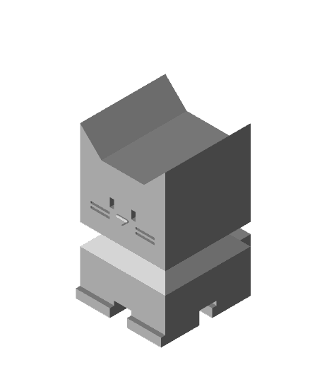 3d Calibration Cat  3d model