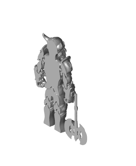 Flexi Print-in-Place Viking  3d model