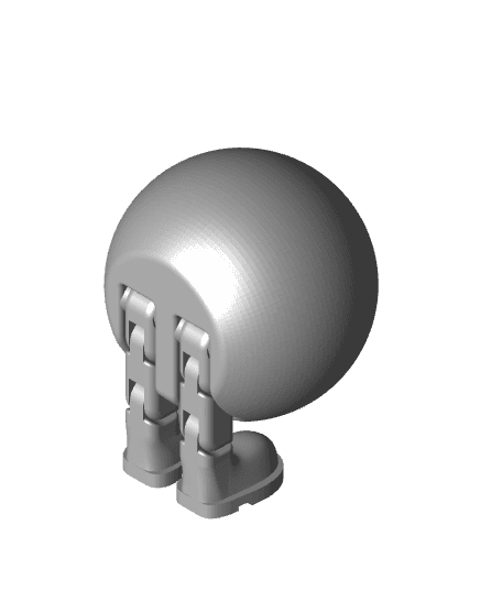 Happy Snowball 3d model