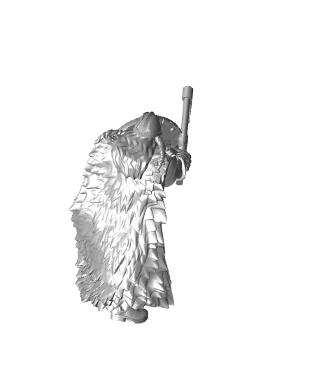 Burly Saxon Warriors 3d model