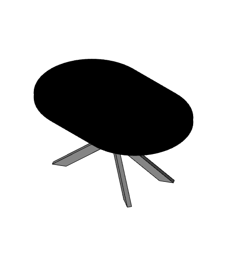 Spider Table 3d model