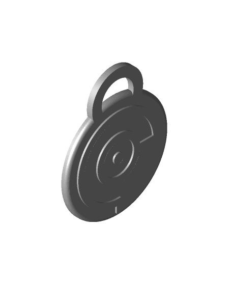 POKEMON UNOWN MMU KEYCHAIN OR BAG PULL  “C” 3d model