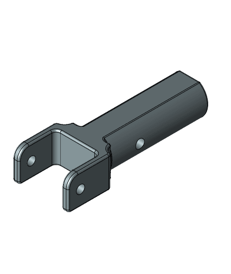 Pool Vacuum Handle Pivot 3d model