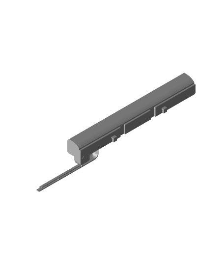 Bambu Lab P1P Modified LED Mount 2.0 3d model