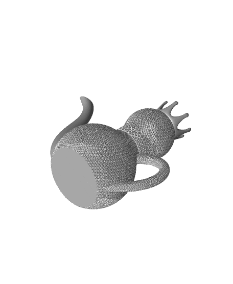 Duck / watering can 3d model