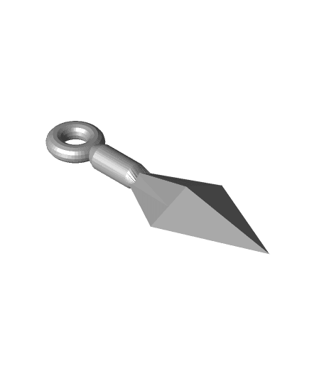 Lego kunai (Naruto) 3d model