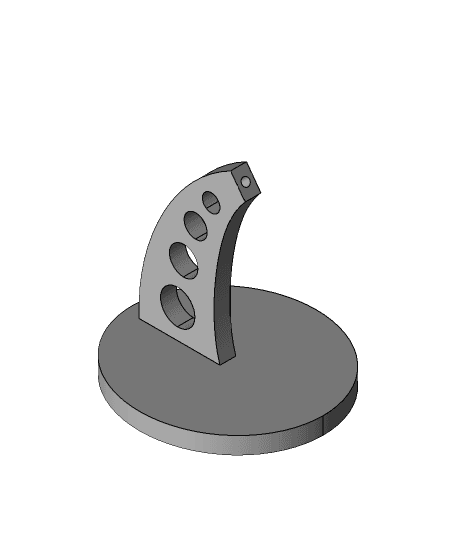 Model Stand for miniatures or pop figures etc 3d model