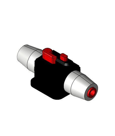 Resettable Circuit Breaker Waterproof 3d model