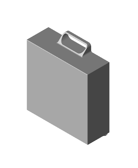 WASHER TOSS BOX GAME 3d model