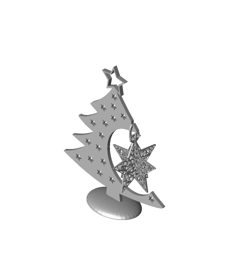 Star Christmas Bauble 3d model