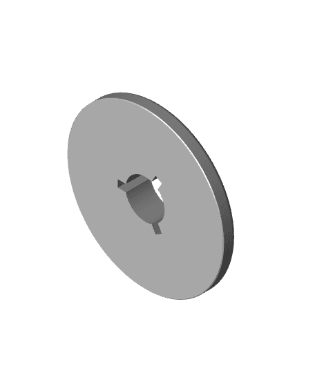 Spinning Brush Stand 3d model